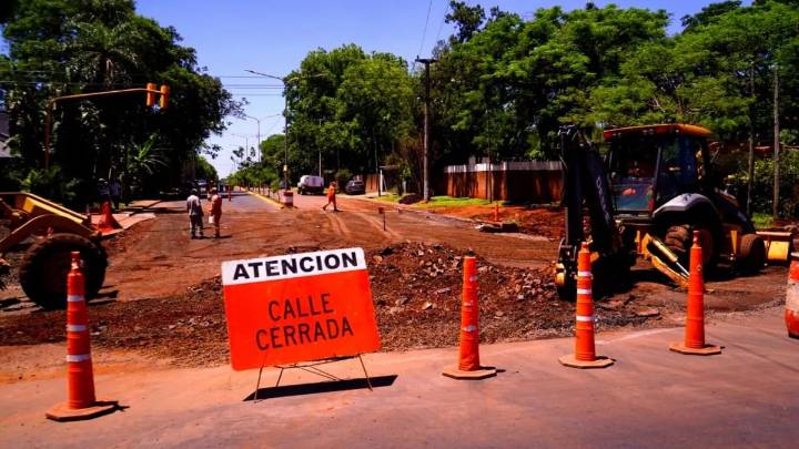 La circulación sobre avenidas Monseñor De Andrea y Quaranta, cerrada hasta el viernes