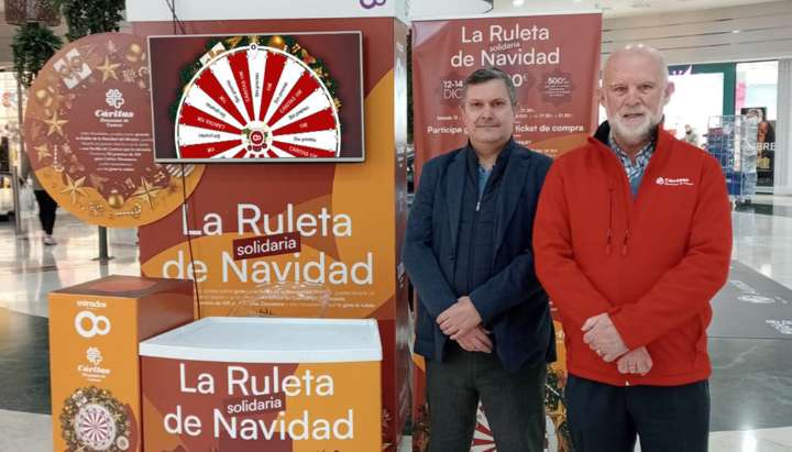 La Navidad en El Mirador arranca con la ruleta solidaria