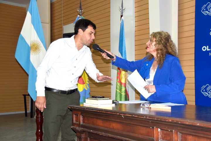 Asumieron los nuevos concejales y Guillermo Santellan seguira presidiendo el HCD