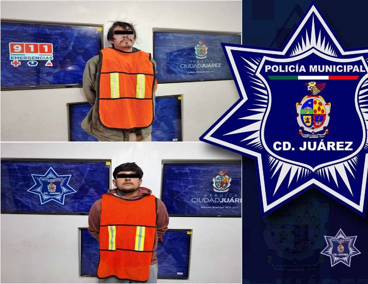 Arrestan dos hombres por violencia familiar en hechos distintos