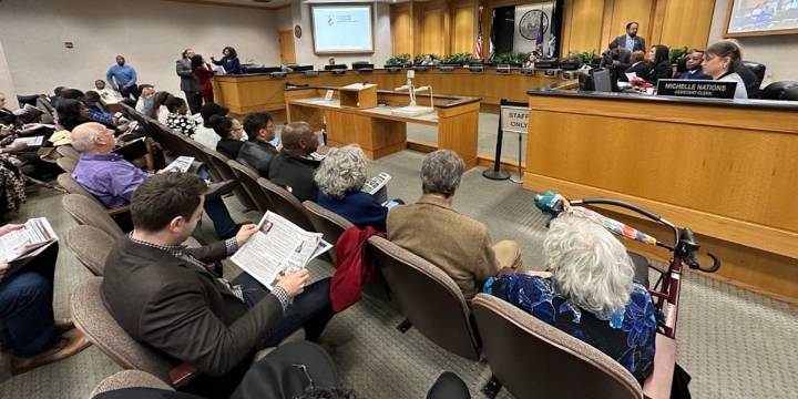 Caddo Parish Commission holds special session to adopt the 2026 budget