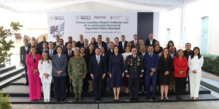 García Harfuch lidera Conferencia Nacional de Seguridad y aprueba acuerdos municipales