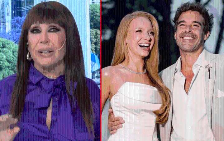 «Está embarazada»: La jugada predicción de Moria Casán sobre Rocío Pardo tras su boda con Nicolás Cabré