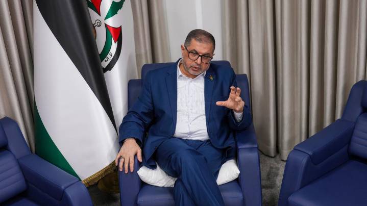 Hamas official says the group ready to discuss 'freezing or storing' its weapons