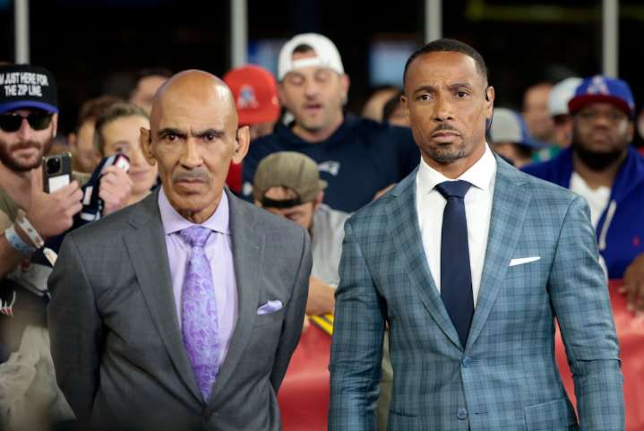Rodney Harrison updates his health after freezing up during 'Football Night in America'