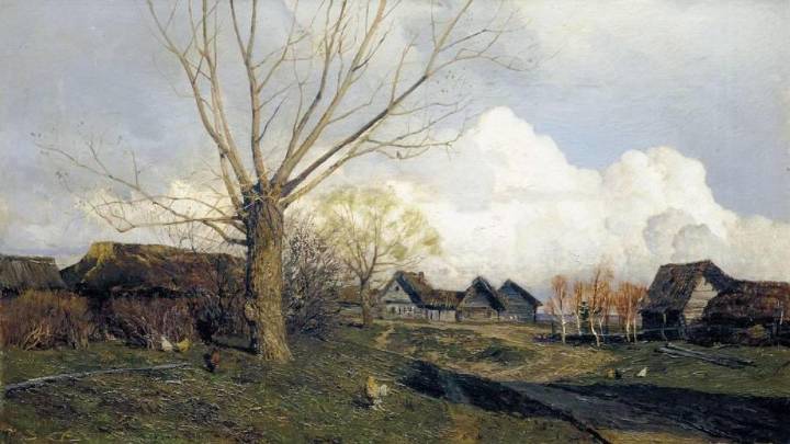 El recuerdo de la aldea rusa