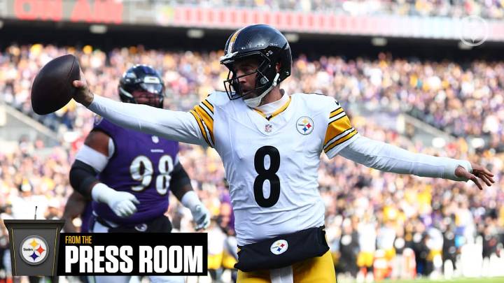 From the Press Room: Steelers at Ravens