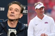 Rick Pitino Offers No Filter After Lane Kiffin Announces Decision To Leave Ole Miss For LSU