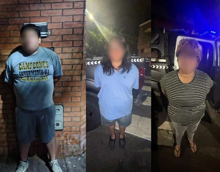 Detuvieron a una familia peruana que viajaba con marihuana, cocaína y tusi