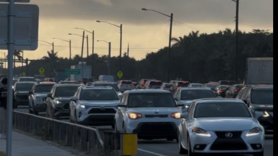 Average Atlanta commuter loses three days a year sitting in traffic