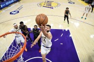 With Lakers flailing, Maxi Kleber shifts energy with an airballed layup