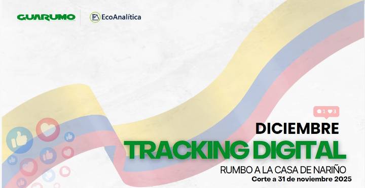 Tracking digital de Guarumo-EcoAnalítica: destaca Abelardo de la Espriella