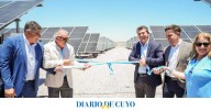 Orrego participó de la inauguración del parque fotovoltaico en Caleras San Juan: cuánta energía aportará