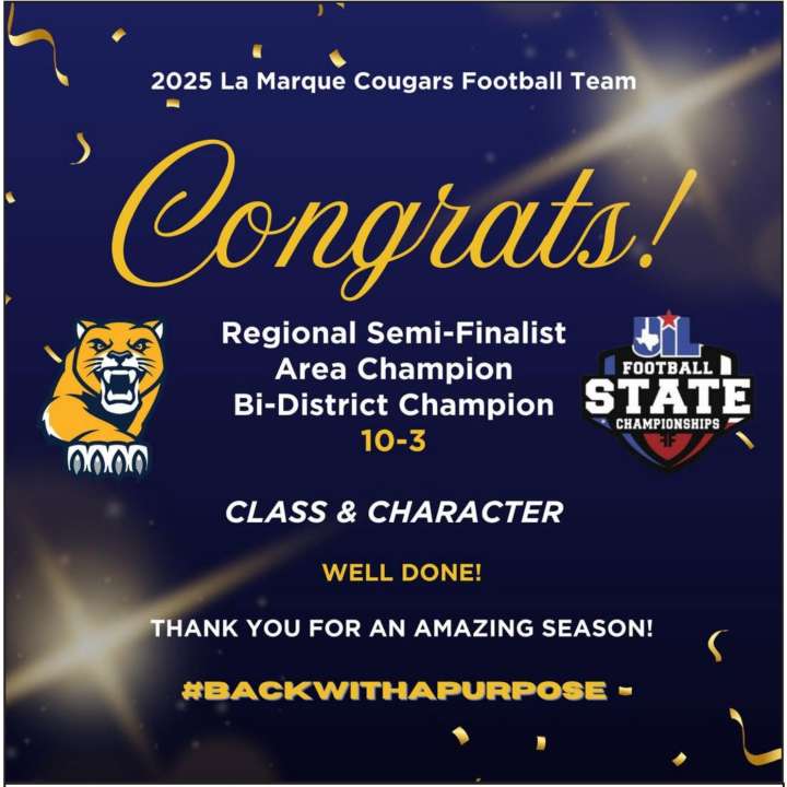 We are extremely proud of our Cougars!
