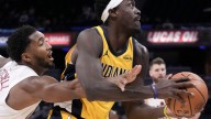 Indiana Pacers forward Pascal Siakam speaks after loss against Cleveland Cavaliers