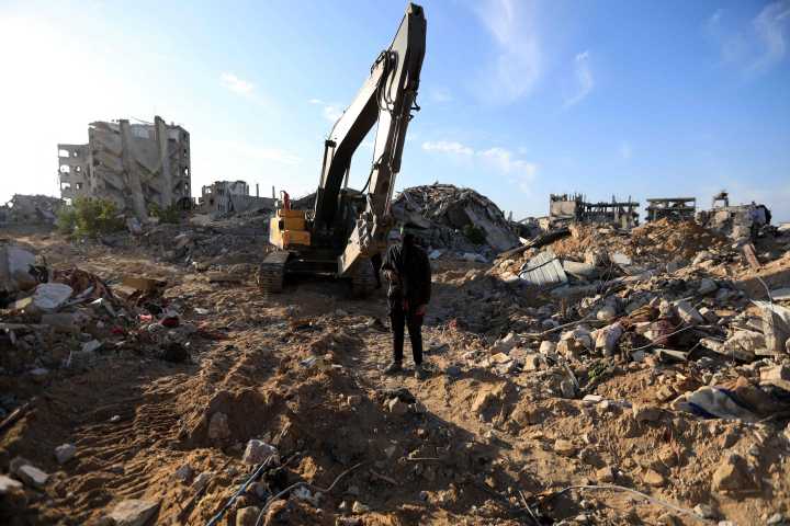 Israel Launches Airstrike In Southern Gaza