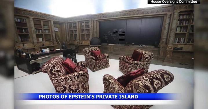 Epstein's Island photos released by Democrats House Oversight Committee
