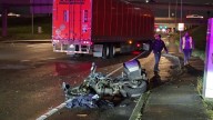 Motorcyclist dead after crash with semitruck
