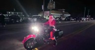 Burnside parade features Burnside principal, Santa on two wheels