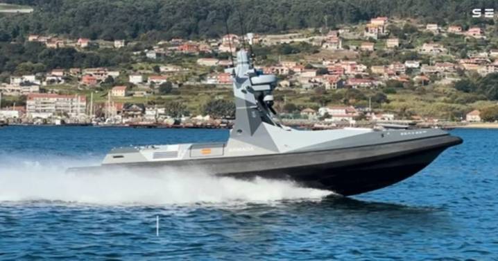 Así es el Sead 23, el primer dron marítimo de la Armada española
