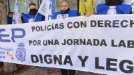 Protesta de policías nacionales en Madrid: Reclaman al delegado del Gobierno "que asuma responsabilidades"