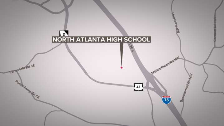 Video shows a student being stabbed in the face at North Atlanta High School