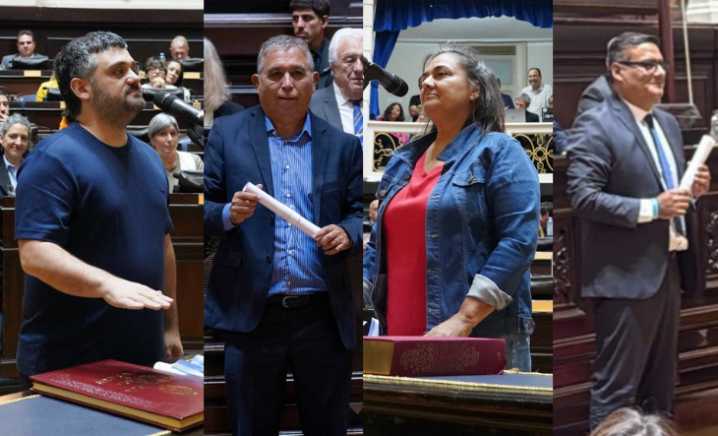 Cuatro matanceros juraron en la Legislatura bonaerense