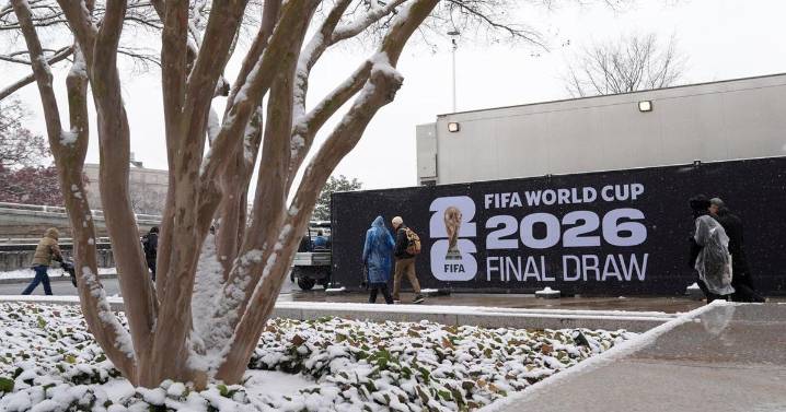 World Cup match schedule to come into focus as draw begins at Kennedy Center