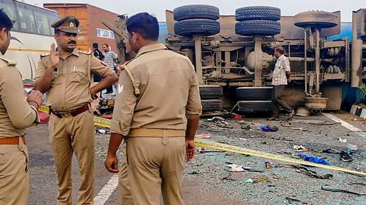 Nine dead as bus overturns in Andhra Pradesh's Alluri Sitarama Raju district