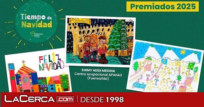 'La Navidad en los pueblos' inspira las obras ganadoras del certamen de Fundación Eurocaja Rural