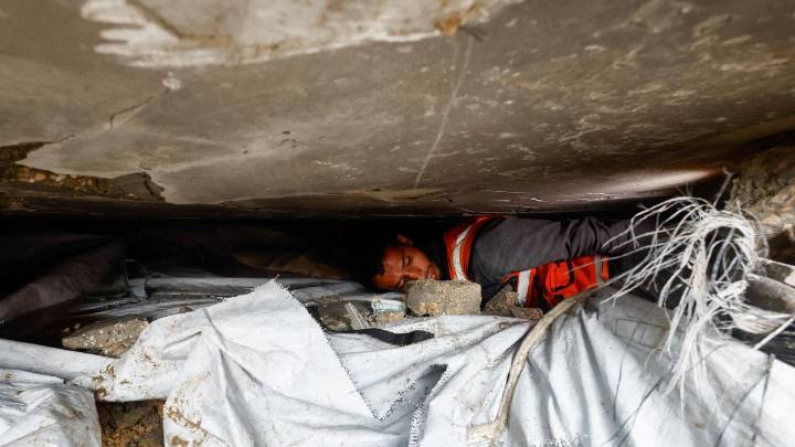 Un violento temporal provoca al menos 13 muertos en la castigada franja de Gaza