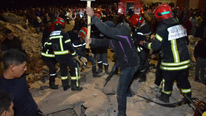 Mueren cerca de 20 personas tras derrumbarse dos inmuebles contiguos en Marruecos
