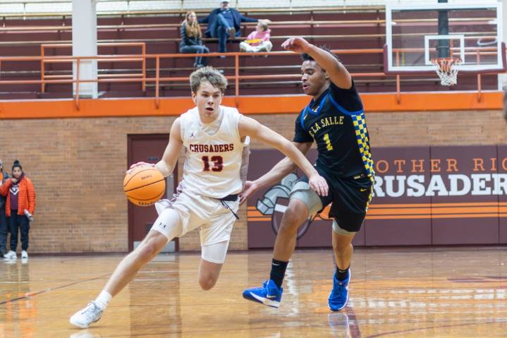 Basketball: Charlie Wizgird, Brother Rice beat De La Salle