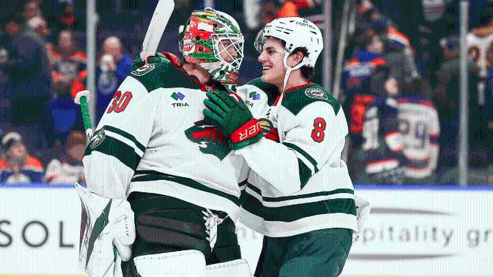 Wallstedt gets another shutout, Wild edge Oilers to push point streak to 12