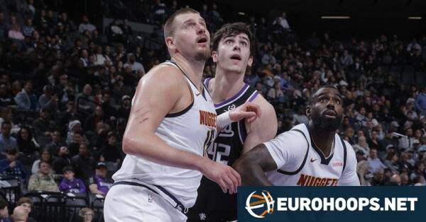 NBA results and standings: Jokic, Nuggets dominate in Sacramento