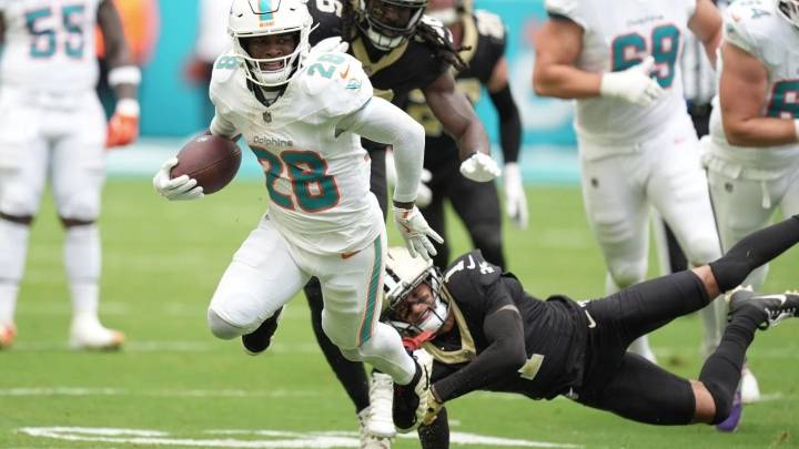 Los Dolphins superan 21-17 a los Saints y consiguen su tercera victoria consecutiva