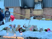 'Why aren't they coming back?': Difficult questions at vigil for 3 Kenosha children killed in Thanksgiving night fire