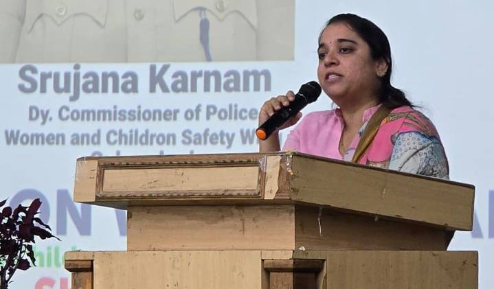 Hyderabad: Women safety awareness drive held at Arundathi Institute