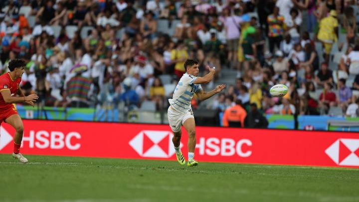 Los Pumas 7's ganaron su grupo y avanzaron a semifinales en Sudáfrica