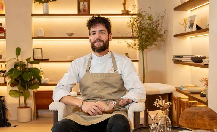 EMi, el restaurante de Rubén Hernández Mosquero en Madrid que ha conseguido su primera estrella Michelin (y otros premios) en tiempo récord