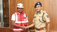 Cyberabad traffic officer rescues commuter after heatstroke; lauded