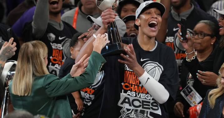 A'ja Wilson wins AP Female Athlete of the Year following historic 4th WNBA MVP