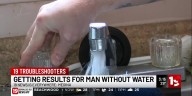 Getting results for Medina man without water
