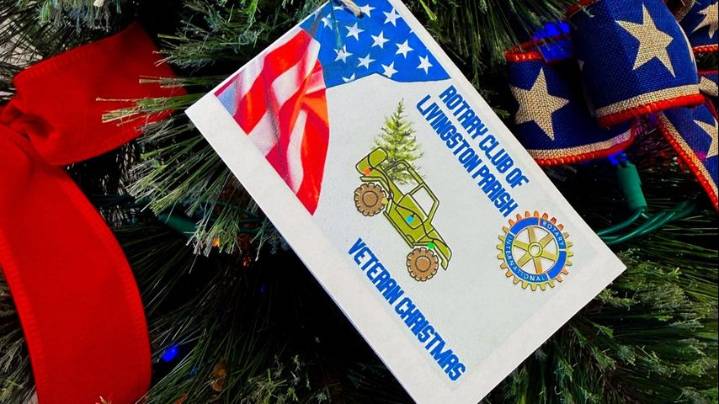 Rotary Club of Livingston Parish asking for volunteers for Veteran Angel Tree