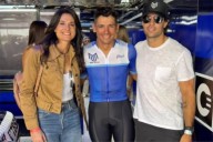 Gaby Sabatini compartió un cálido momento con Manu Urcera en el Autódromo de La Plata