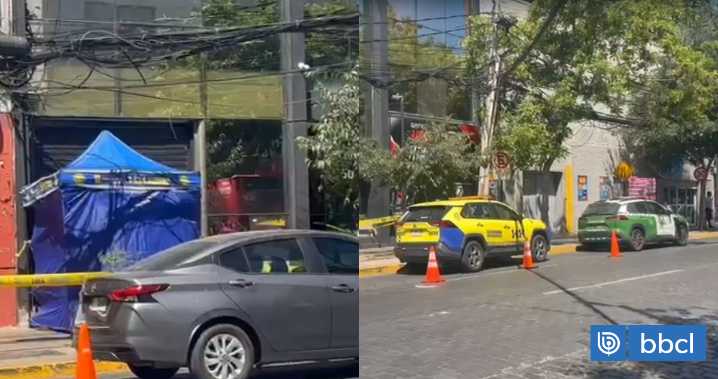 Investigan muerte de persona en situación de calle a pasos del Metro Manuel Montt en Providencia