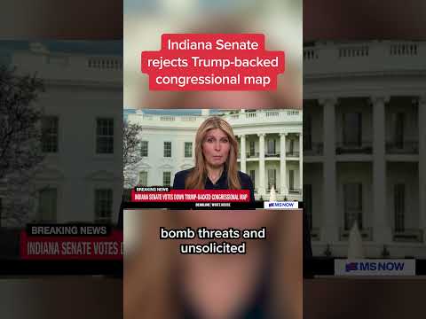 Indiana Senate rejects Trump-backed congressional map