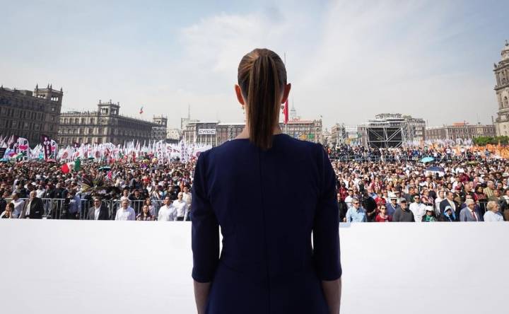 Por más campañas y alianzas en el extranjero, "no vencerán al pueblo de México ni a su Presidenta": Sheinbaum; celebra "7 Años de Transformación"