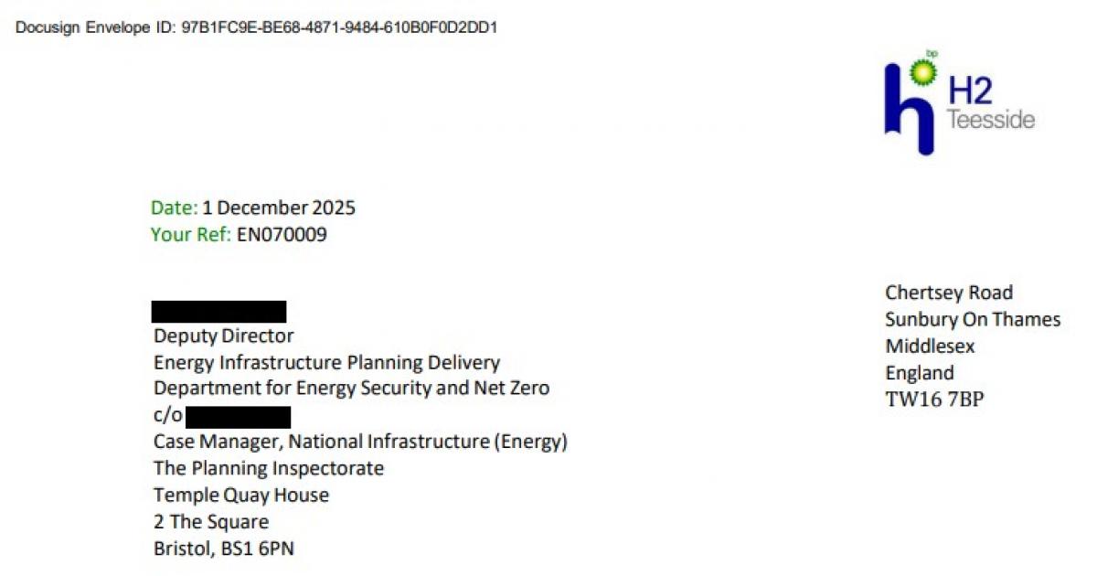 bp tells Government 'two proposals are incompatible'