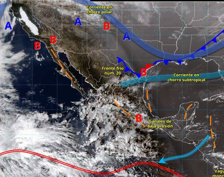 Clima en México hoy 11 de diciembre de 2025: Llega el frente frío 20